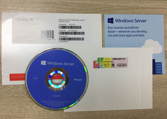 Versión inglesa estándar del paquete completo del DVD del servidor 2019 de Microsoft Windows de la garantía de por vida