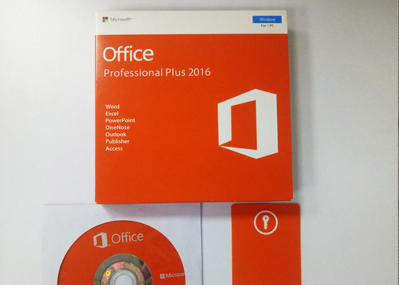 Oficina multilingüe 2016 de la lengua del software original de Microsoft Office favorable más llave de la licencia