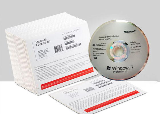 Llave de la licencia del triunfo 7 ingleses del paquete del DVD del sistema operativo de Windows 7 de la versión favorable